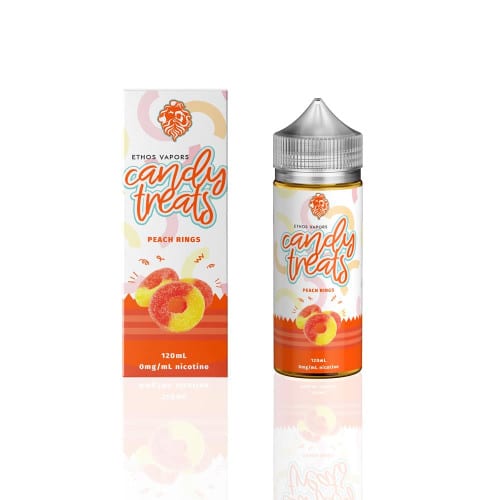 Ethos Candy Treats Peach Rings 120ML