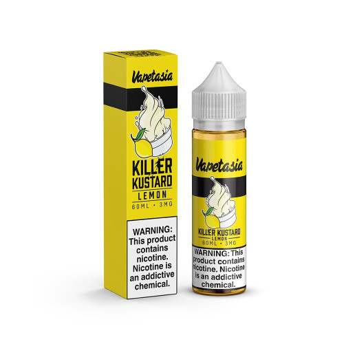 Vapetasia Killer Kustard Lemon 60ml Monkey Budz