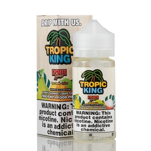 Tropic King Lychee Luau 100ml Monkey Budz